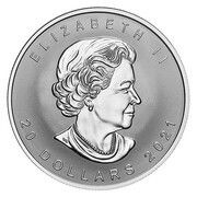 20 Dollars - Elizabeth II Super Incuse Maple Leaf obverse image