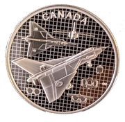 20 Dollars - Elizabeth II Avro Arrow, Canada, 2021 reverse image