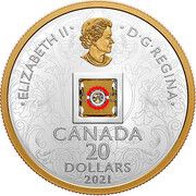 20 Dollars - Elizabeth II Dancing Diamond obverse image