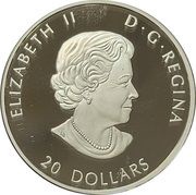 20 Dollars - Elizabeth II Inuit Nunangat obverse image