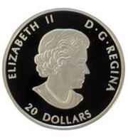 20 Dollars - Elizabeth II Blue Jay obverse image