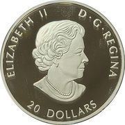 20 Dollars - Elizabeth II Wreath of Remembrance obverse image