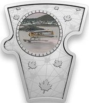 20 Dollars - Elizabeth II Canadian Passages; Pontoon Airplane, Canada, 2022 reverse image