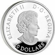 20 Dollars - Elizabeth II Platinum Jubilee obverse image