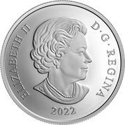 20 Dollars - Elizabeth II Platinum Jubilee Diamond Diadem obverse image