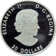 20 Dollars - Elizabeth II Remembrance Day obverse image