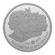 20 Dollars - Elizabeth II, Tribute obverse A Sense of Duty, A Life of Service obverse image