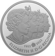 20 Dollars - Elizabeth II, Tribute obverse Royal Visit obverse image