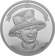 20 Dollars - Elizabeth II, Tribute obverse Royal Visit, Canada, 2022 reverse image