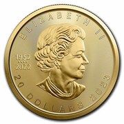 20 Dollars In the name of Elizabeth II; GML Bullion Coinage obverse image