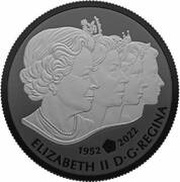 20 Dollars - Elizabeth II, Tribute obverse Queen Elizabeth II's Royal Cypher obverse image