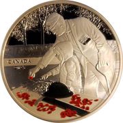 20 Dollars In the name of Elizabeth II; Remembrance Day, Canada, 2023 reverse image