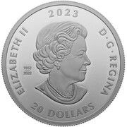 20 Dollars In the name of Elizabeth II; National Indigenous Peoples Day obverse image