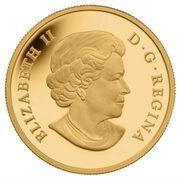 25 Dollars - Elizabeth II The arctic fox obverse image