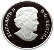 25 Dollars - Elizabeth II The Wolf obverse image