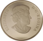 25 Dollars - Elizabeth II Canada: An Allegory; silver obverse image