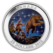 25 Dollars - Elizabeth II The Great Ascent, Canada, 2015 reverse image