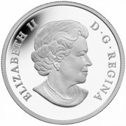 25 Dollars - Elizabeth II The Wounded Bear obverse image