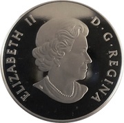 25 Dollars - Elizabeth II Christmas Ornament obverse image