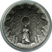 25 Dollars - Elizabeth II Library of Parliament, Canada, 2016 reverse image
