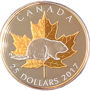 25 Dollars - Elizabeth II Timeless Icons, Canada, 2017 reverse image
