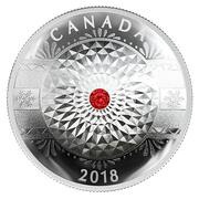 25 Dollars - Elizabeth II Classic Holiday Ornament, Canada, 2018 reverse image