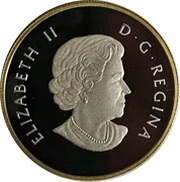 25 Dollars - Elizabeth II Timeless Icons, Caribou obverse image
