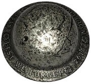 25 Dollars - Elizabeth II Lest We Forget, Canada, 2018 reverse image