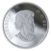 25 Dollars - Elizabeth II Optimus Prime obverse image