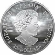 25 Dollars - Elizabeth II Apollo 11 obverse image