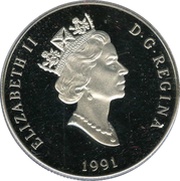30 Dollars - Elizabeth II Snowy Owl; platinum obverse image