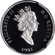 30 Dollars - Elizabeth II Cougar; Platinum obverse image