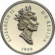 30 Dollars - Elizabeth II Muskox; platinum obverse image