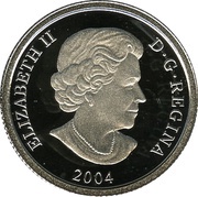 30 Dollars - Elizabeth II Grizzly bear; platinum obverse image