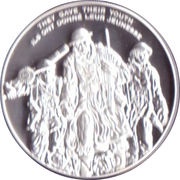 30 Dollars - Elizabeth II National War Memorial, Canada, 2006 reverse image