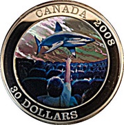 30 Dollars - Elizabeth II IMAX, Canada, 2008 reverse image