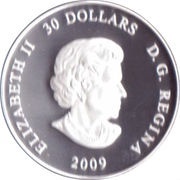 30 Dollars - Elizabeth II Astronomy obverse image