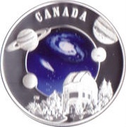 30 Dollars - Elizabeth II Astronomy, Canada, 2009 reverse image