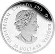 30 Dollars - Elizabeth II Moonlight Fireflies obverse image