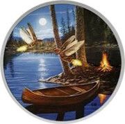 30 Dollars - Elizabeth II Moonlight Fireflies, Canada, 2015 reverse image