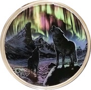 30 Dollars - Elizabeth II Northern Lights, Canada, 2016 reverse image