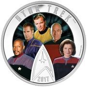 30 Dollars - Elizabeth II Star Trek, Canada, 2017 reverse image