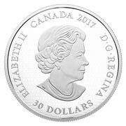30 Dollars - Elizabeth II Phases of the Moon; Full Moon obverse image