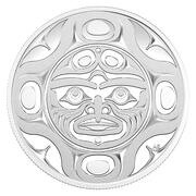 30 Dollars - Elizabeth II Phases of the Moon; Full Moon, Canada, 2017 reverse image