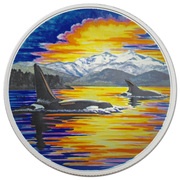 30 Dollars - Elizabeth II Orcas, Canada, 2017 reverse image