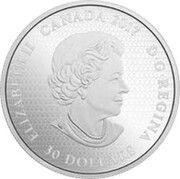 30 Dollars - Elizabeth II Celebrating Canada obverse image