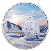 30 Dollars - Elizabeth II Snowy Owl, Canada, 2018 reverse image