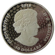 30 Dollars - Elizabeth II Gardens of Canada obverse image