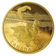 30 Dollars - Elizabeth II Snowy Owl and Greater White-Fronted Geese, Canada, 2019 reverse image