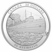 30 Dollars - Elizabeth II SS Keewatin, Canada, 2020 reverse image